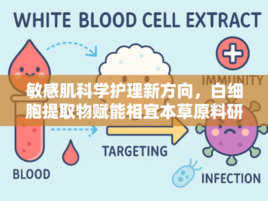 敏感肌科学护理新方向，白细胞提取物赋能相宜本草原料研发