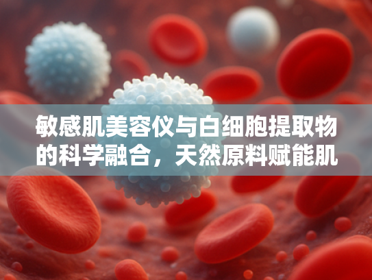 敏感肌美容仪与白细胞提取物的科学融合，天然原料赋能肌肤护理新纪元