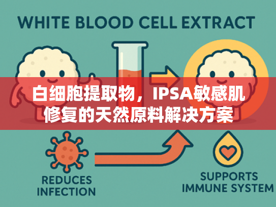 白细胞提取物，IPSA敏感肌修复的天然原料解决方案
