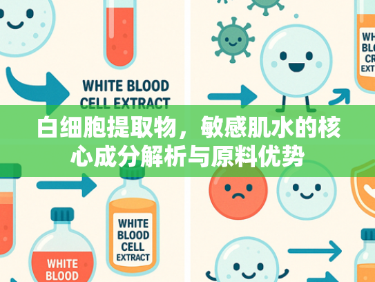 白细胞提取物，敏感肌水的核心成分解析与原料优势