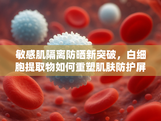 敏感肌隔离防晒新突破，白细胞提取物如何重塑肌肤防护屏障