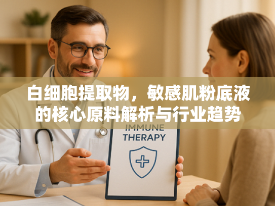 白细胞提取物，敏感肌粉底液的核心原料解析与行业趋势
