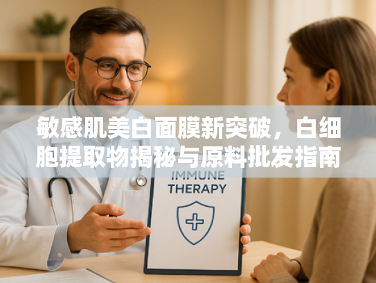 敏感肌美白面膜新突破，白细胞提取物揭秘与原料批发指南