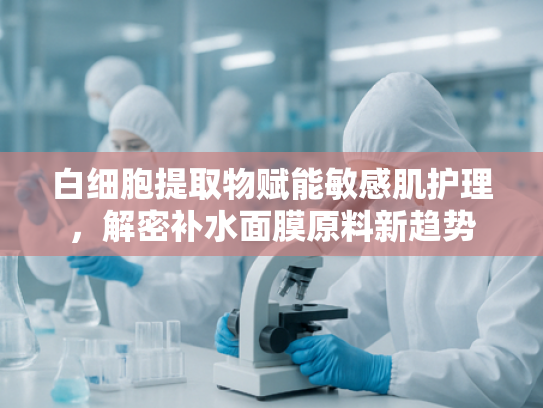 白细胞提取物赋能敏感肌护理，解密补水面膜原料新趋势