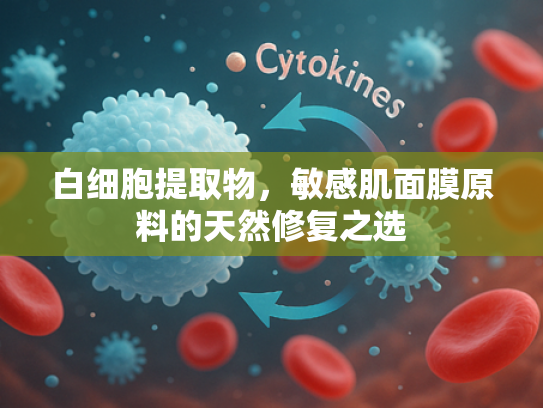 白细胞提取物，敏感肌面膜原料的天然修复之选