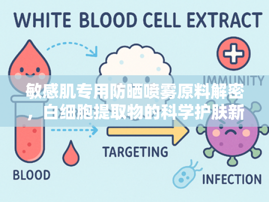 敏感肌专用防晒喷雾原料解密，白细胞提取物的科学护肤新纪元