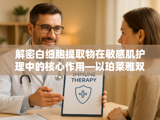 解密白细胞提取物在敏感肌护理中的核心作用—以珀莱雅双抗精华为例解析原料优势