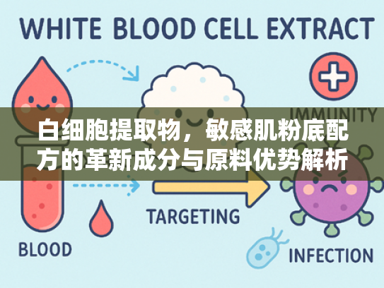 白细胞提取物，敏感肌粉底配方的革新成分与原料优势解析