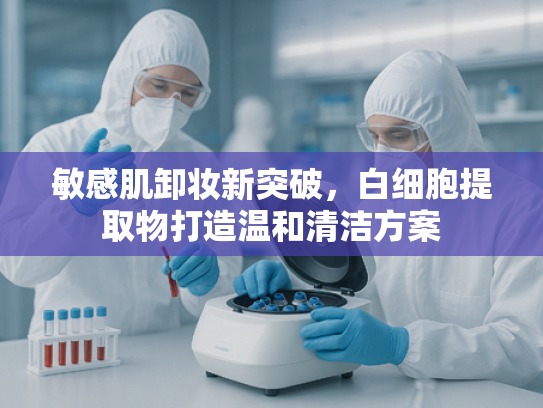 敏感肌卸妆新突破，白细胞提取物打造温和清洁方案