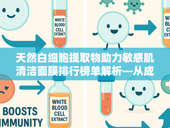 天然白细胞提取物助力敏感肌清洁面膜排行榜单解析—从成分到功效的科学解读