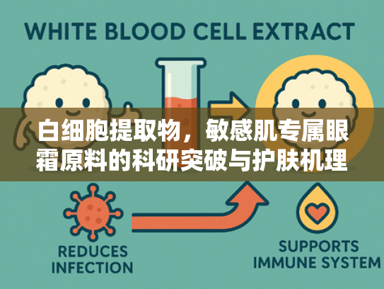 白细胞提取物，敏感肌专属眼霜原料的科研突破与护肤机理