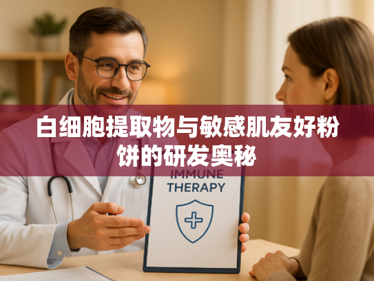 白细胞提取物与敏感肌友好粉饼的研发奥秘