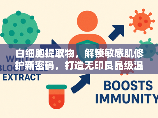 白细胞提取物，解锁敏感肌修护新密码，打造无印良品级温和原料解决方案