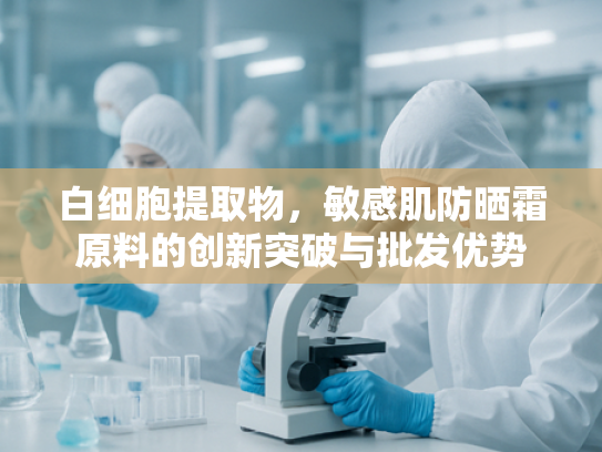 白细胞提取物，敏感肌防晒霜原料的创新突破与批发优势