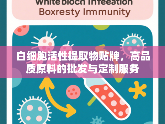白细胞活性提取物贴牌，高品质原料的批发与定制服务