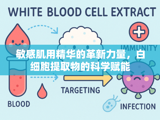 敏感肌用精华的革新力量，白细胞提取物的科学赋能