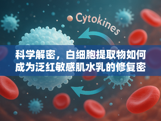 科学解密，白细胞提取物如何成为泛红敏感肌水乳的修复密码