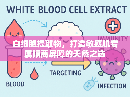 白细胞提取物，打造敏感肌专属隔离屏障的天然之选