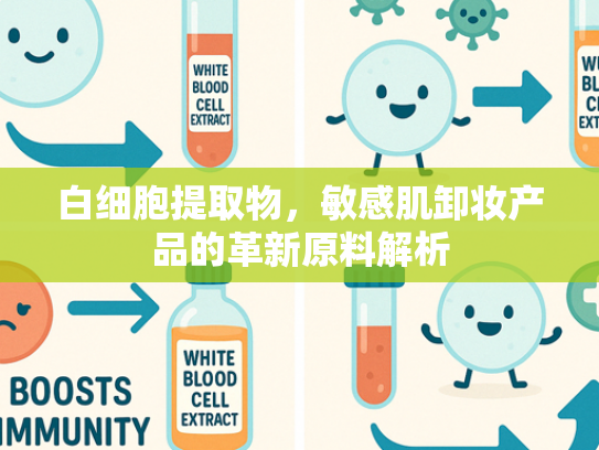 白细胞提取物，敏感肌卸妆产品的革新原料解析