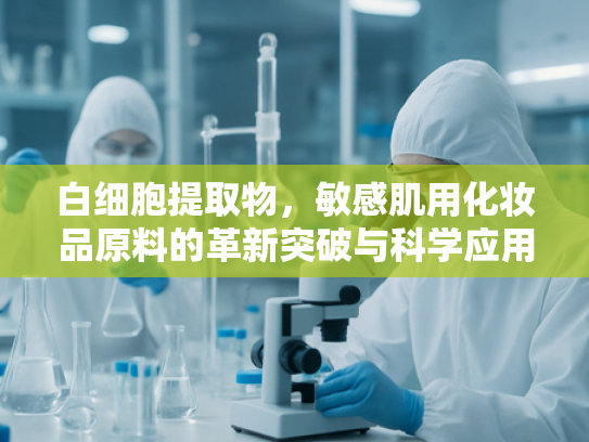 白细胞提取物，敏感肌用化妆品原料的革新突破与科学应用