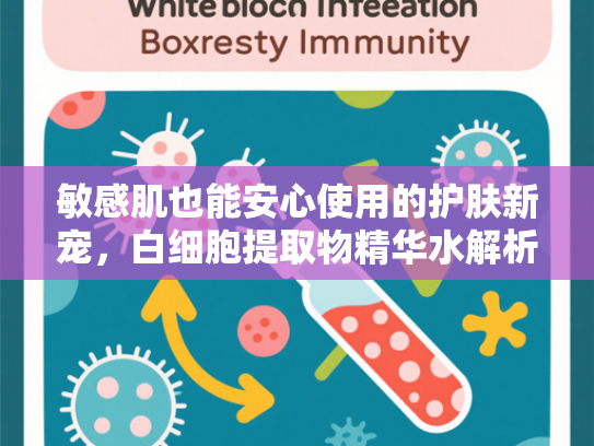 敏感肌也能安心使用的护肤新宠，白细胞提取物精华水解析