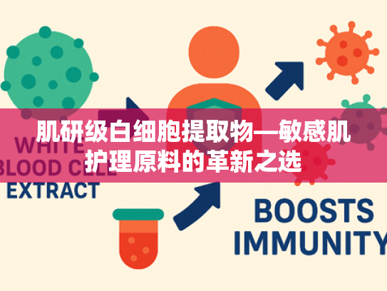 肌研级白细胞提取物—敏感肌护理原料的革新之选
