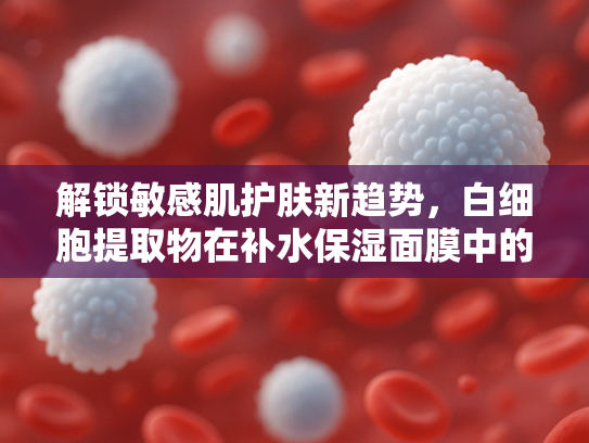 解锁敏感肌护肤新趋势，白细胞提取物在补水保湿面膜中的科学应用