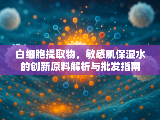 白细胞提取物，敏感肌保湿水的创新原料解析与批发指南
