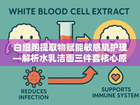 白细胞提取物赋能敏感肌护理—解析水乳洁面三件套核心原料的科学价值