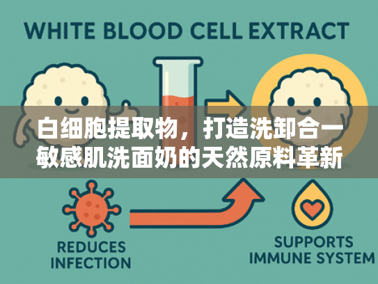 白细胞提取物，打造洗卸合一敏感肌洗面奶的天然原料革新