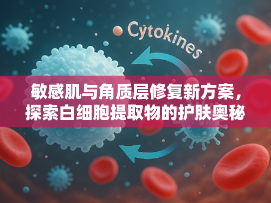敏感肌与角质层修复新方案，探索白细胞提取物的护肤奥秘