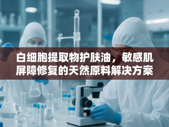 白细胞提取物护肤油，敏感肌屏障修复的天然原料解决方案