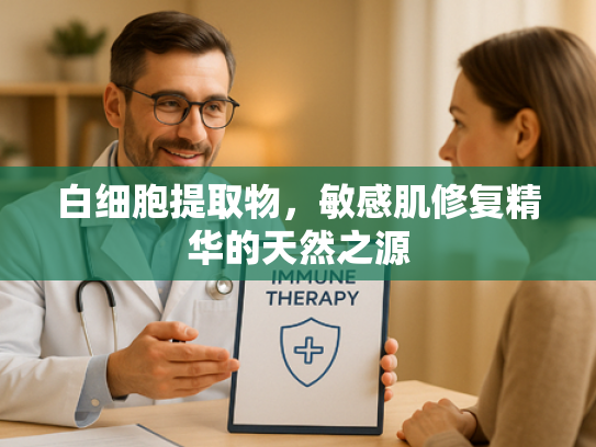 白细胞提取物，敏感肌修复精华的天然之源
