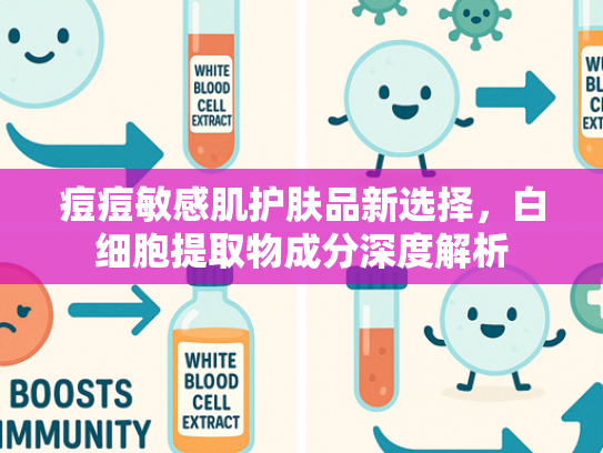 痘痘敏感肌护肤品新选择，白细胞提取物成分深度解析