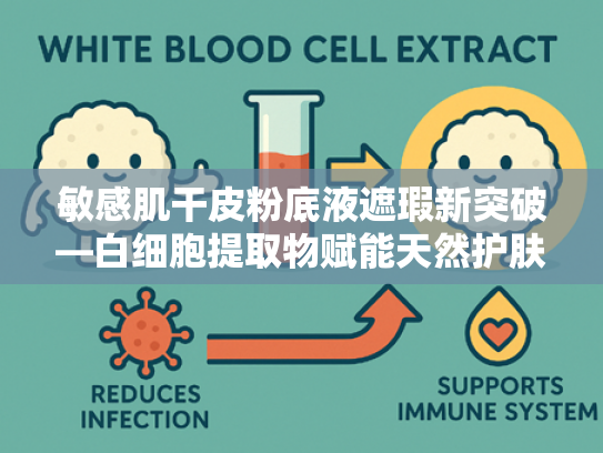 敏感肌干皮粉底液遮瑕新突破—白细胞提取物赋能天然护肤新纪元