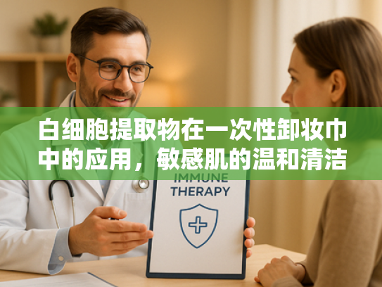 白细胞提取物在一次性卸妆巾中的应用，敏感肌的温和清洁新选择
