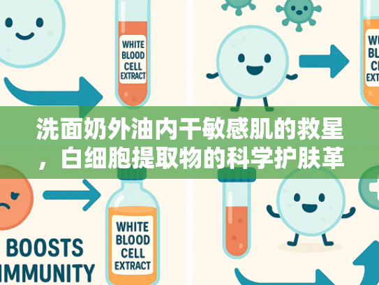 洗面奶外油内干敏感肌的救星，白细胞提取物的科学护肤革命