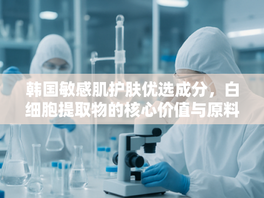 韩国敏感肌护肤优选成分，白细胞提取物的核心价值与原料解析