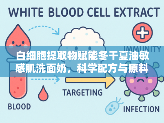 白细胞提取物赋能冬干夏油敏感肌洗面奶，科学配方与原料创新解析