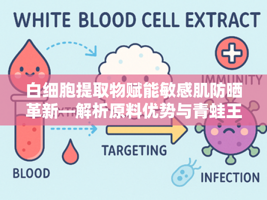 白细胞提取物赋能敏感肌防晒革新—解析原料优势与青蛙王子防晒霜适配性