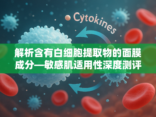 解析含有白细胞提取物的面膜成分—敏感肌适用性深度测评