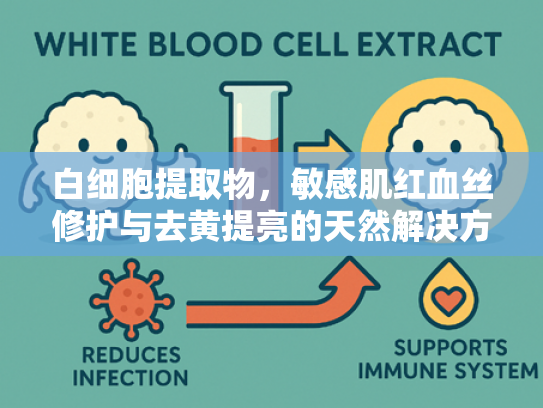 白细胞提取物，敏感肌红血丝修护与去黄提亮的天然解决方案—专业原料批发指南