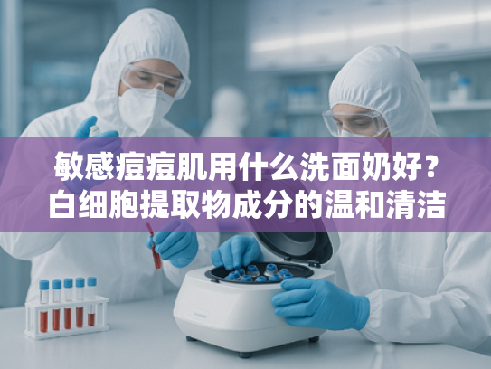 敏感痘痘肌用什么洗面奶好？白细胞提取物成分的温和清洁方案