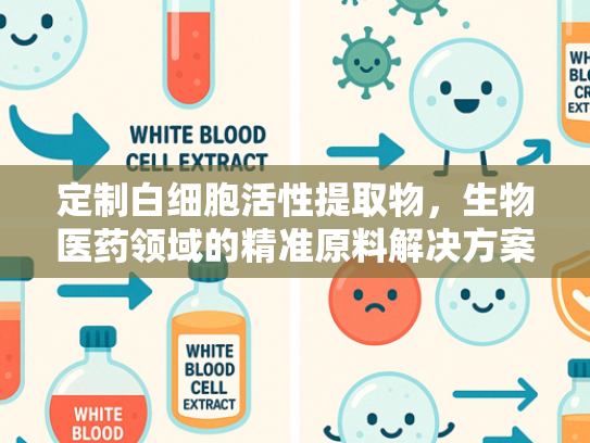 定制白细胞活性提取物，生物医药领域的精准原料解决方案