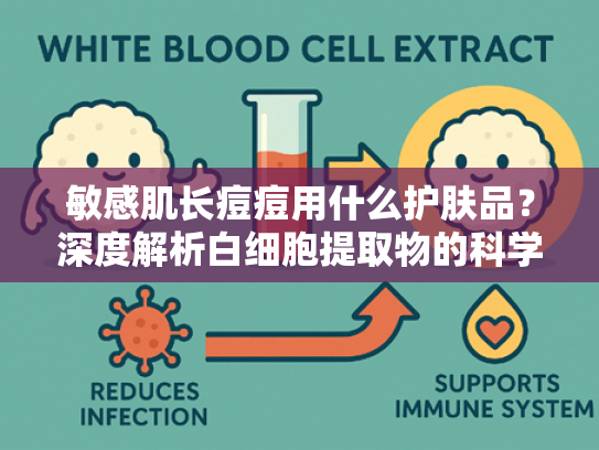 敏感肌长痘痘用什么护肤品？深度解析白细胞提取物的科学护肤优势
