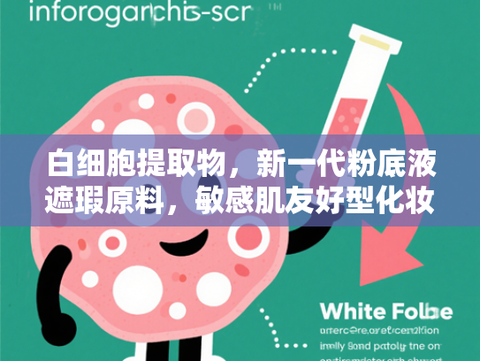 白细胞提取物，新一代粉底液遮瑕原料，敏感肌友好型化妆品新选择