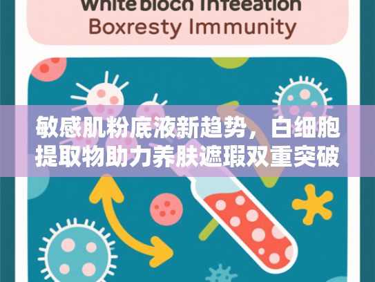 敏感肌粉底液新趋势，白细胞提取物助力养肤遮瑕双重突破