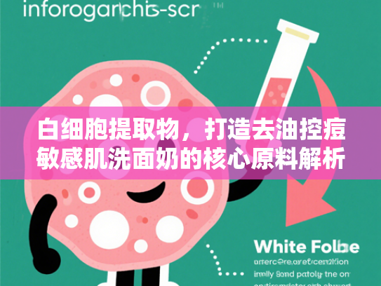 白细胞提取物，打造去油控痘敏感肌洗面奶的核心原料解析