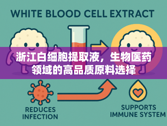 浙江白细胞提取液，生物医药领域的高品质原料选择