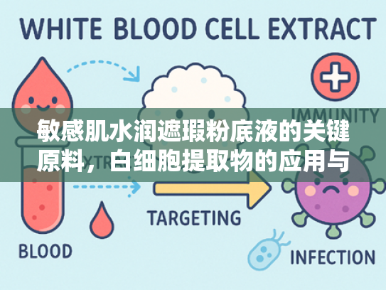 敏感肌水润遮瑕粉底液的关键原料，白细胞提取物的应用与优势